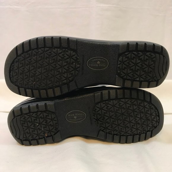 Nurse Mates Black Leather Meredith Work Shoe - Picture 9 of 10
